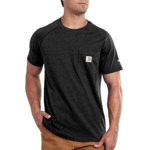 Carhartt | Black Force Relaxed Fit Pocket Tee | Size Extra Large